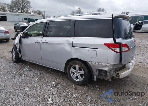 2015 Nissan Quest Sv from USA, damaged, VIN JN8AE2KP6F9128652